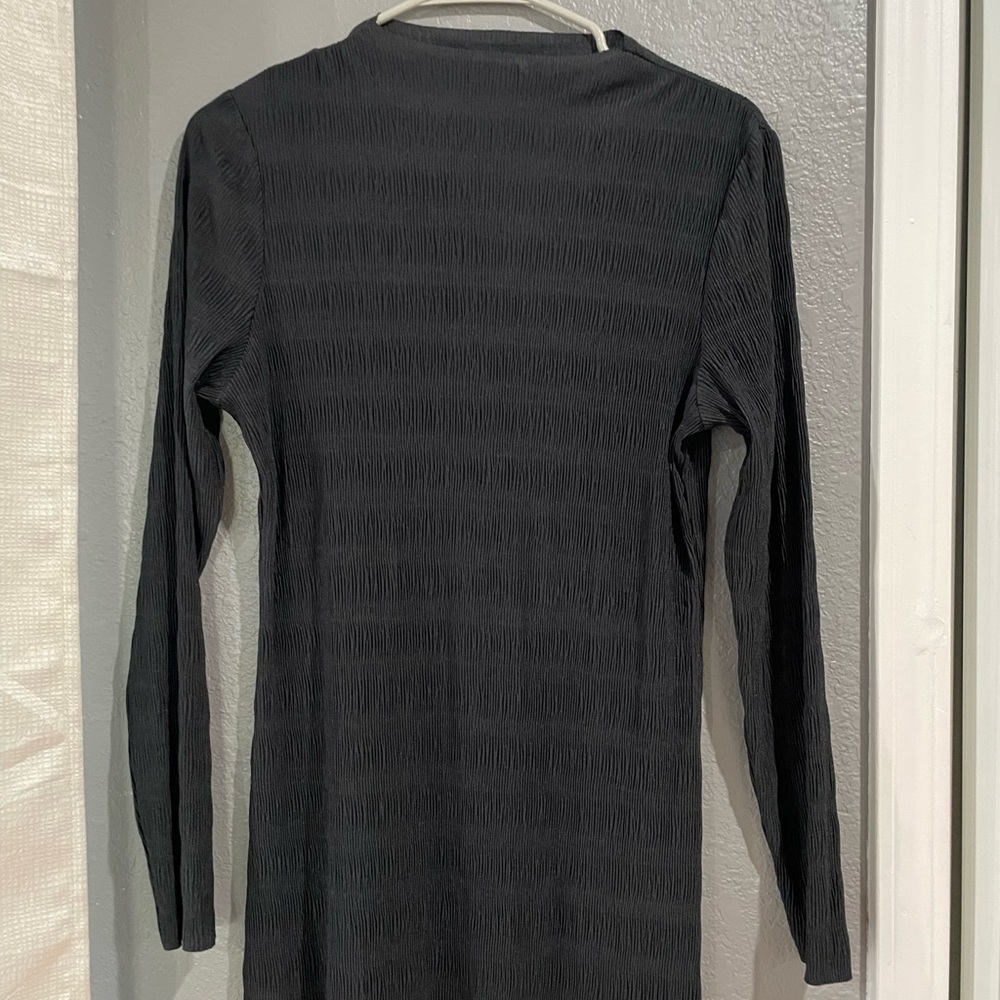 H&M long black dress